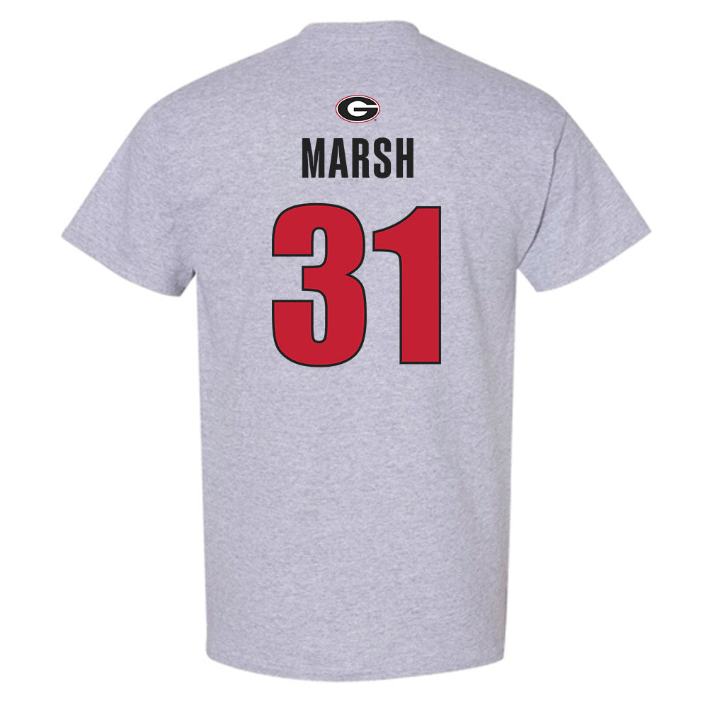 Georgia - NCAA Baseball : Chandler Marsh - Classic Shersey T-Shirt-1