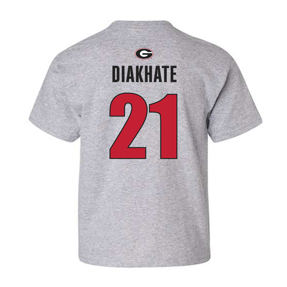 Georgia - NCAA Women's Basketball : Fatima Diakhate - Classic Shersey Youth T-Shirt-1