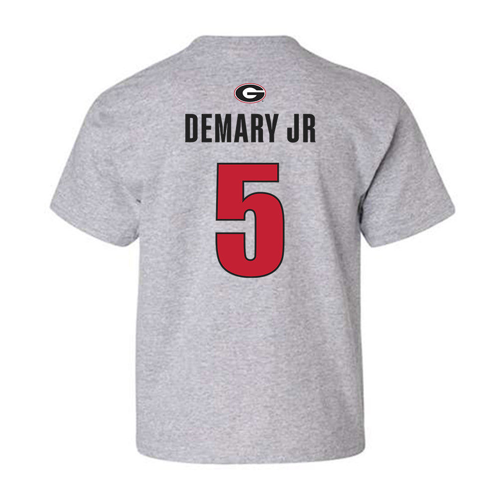 Georgia - NCAA Men's Basketball : Silas Demary Jr - Classic Shersey Youth T-Shirt-1