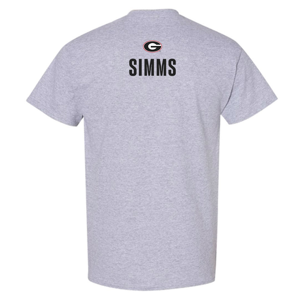 Georgia - NCAA Men's Track & Field : Jonathan Simms - Classic Shersey T-Shirt-1
