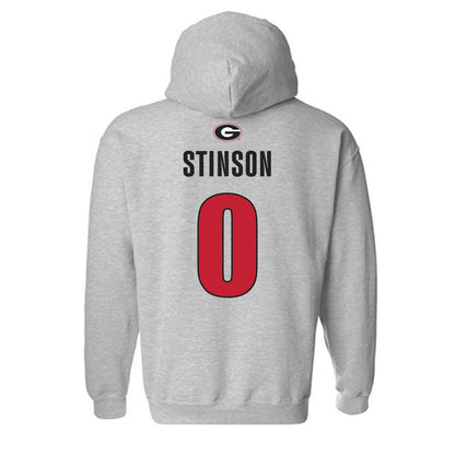 Georgia - NCAA Baseball : Josh Stinson - Classic Shersey Hooded Sweatshirt-1