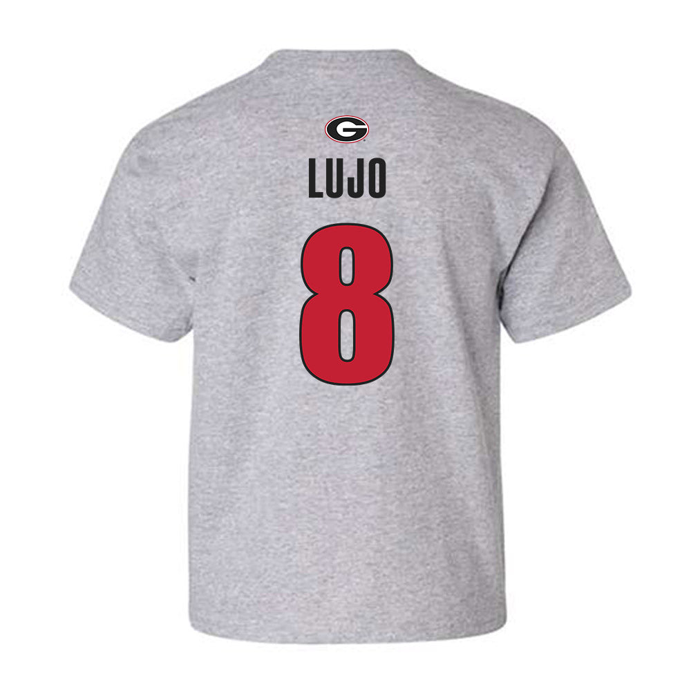 Georgia - NCAA Baseball : Rylan Lujo - Classic Shersey Youth T-Shirt-1