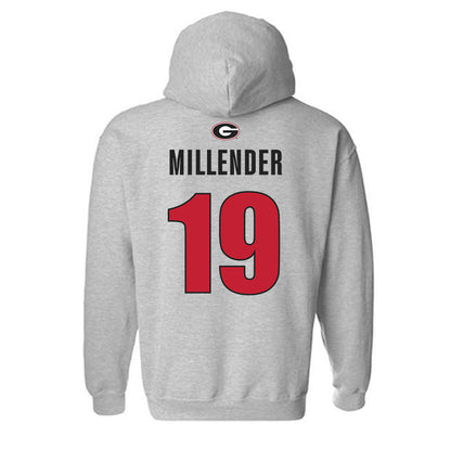 Georgia - NCAA Football : Hezekiah Millender - Classic Shersey Hooded Sweatshirt-1
