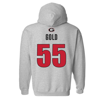 Georgia - NCAA Baseball : Ryan Gold - Classic Shersey Hooded Sweatshirt-1