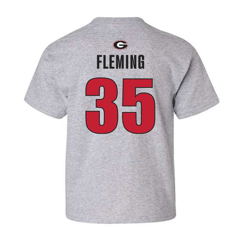 Georgia - NCAA Football : Jacob Fleming - Classic Shersey Youth T-Shirt-1