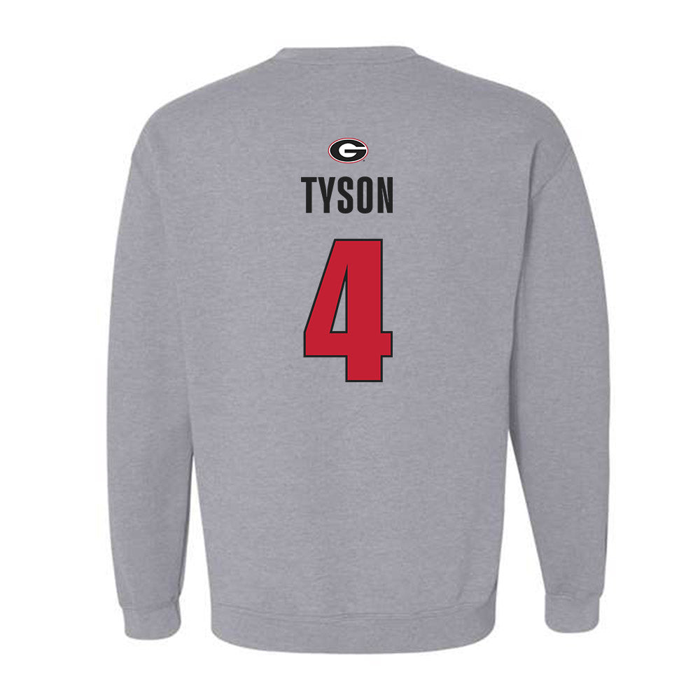 Georgia - NCAA Women's Volleyball : Kaiya Tyson - Classic Shersey Crewneck Sweatshirt-1