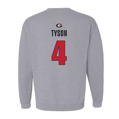 Georgia - NCAA Women's Volleyball : Kaiya Tyson - Classic Shersey Crewneck Sweatshirt-1