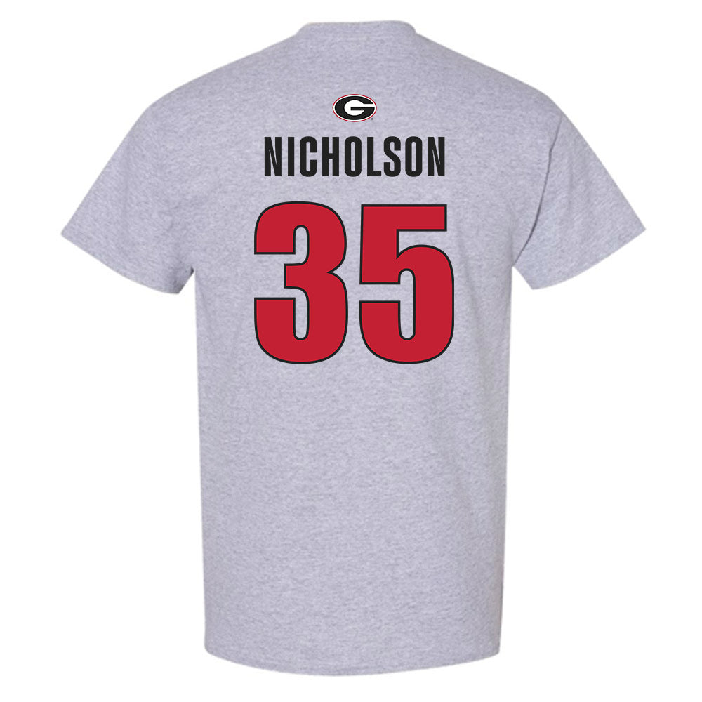 Georgia - NCAA Women's Basketball : Javyn Nicholson - Classic Shersey T-Shirt-1