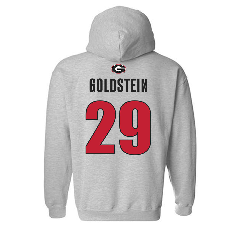 Georgia - NCAA Baseball : Charlie Goldstein - Classic Shersey Hooded Sweatshirt-1