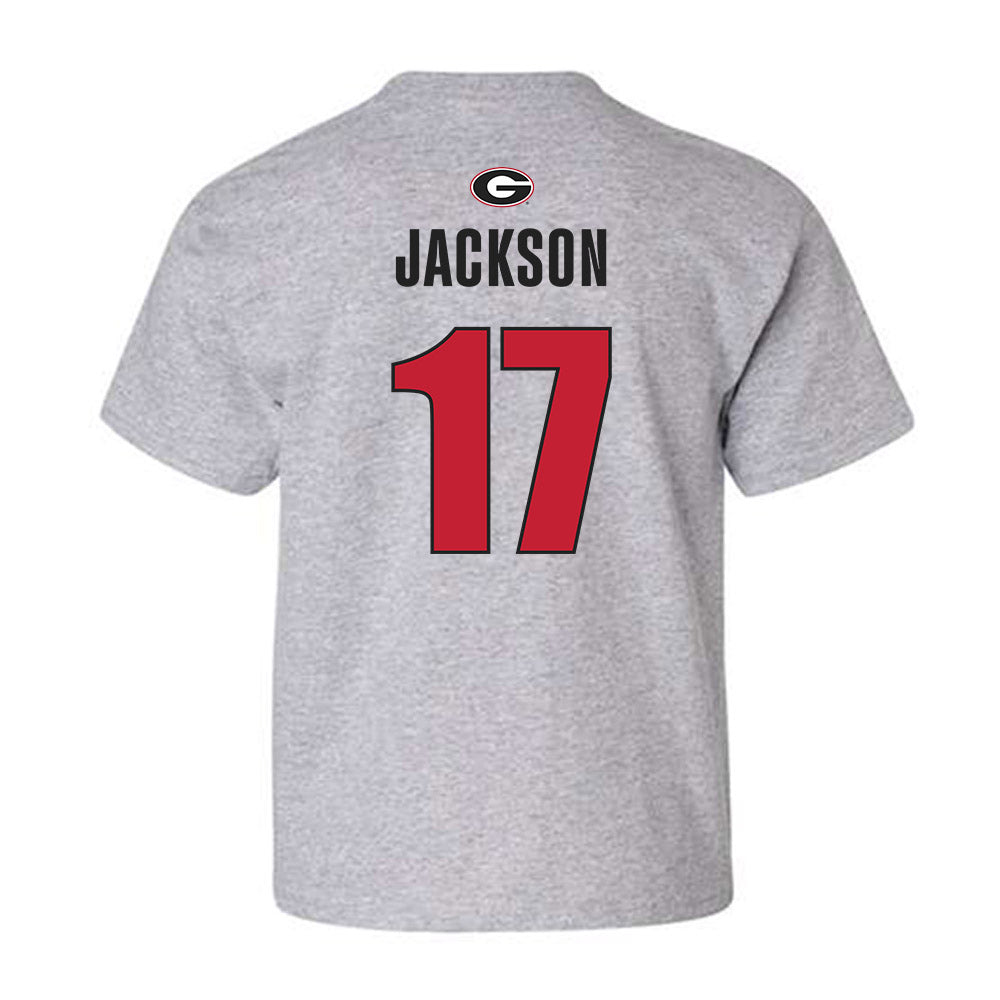 Georgia - NCAA Women's Soccer : Cayla Jackson - Classic Shersey Youth T-Shirt-1