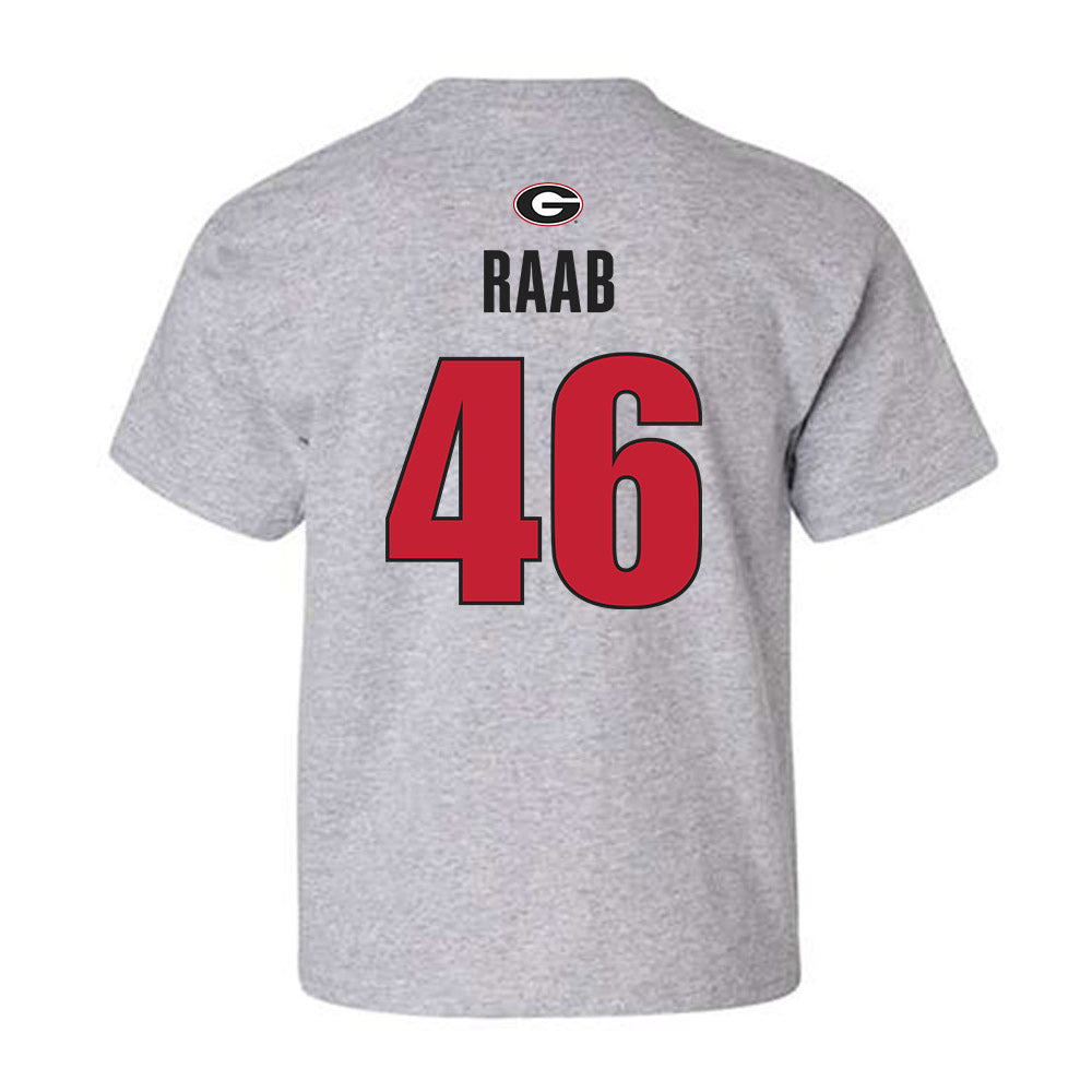 Georgia - NCAA Football : Luke Raab - Classic Shersey Youth T-Shirt-1