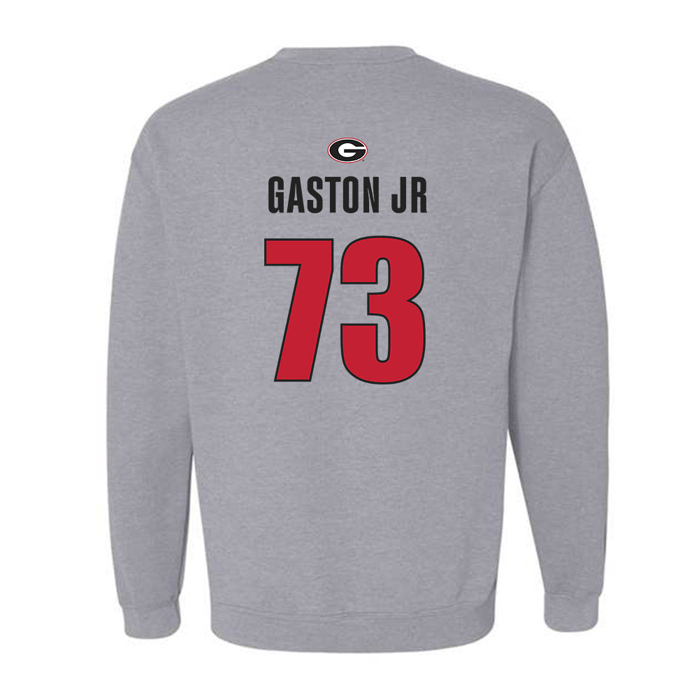 Georgia - NCAA Football : Juan Gaston Jr - Classic Shersey Crewneck Sweatshirt-1