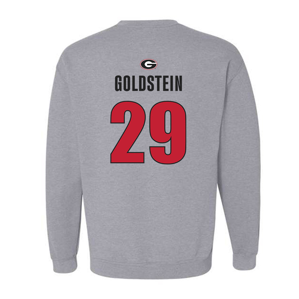 Georgia - NCAA Baseball : Charlie Goldstein - Classic Shersey Crewneck Sweatshirt-1