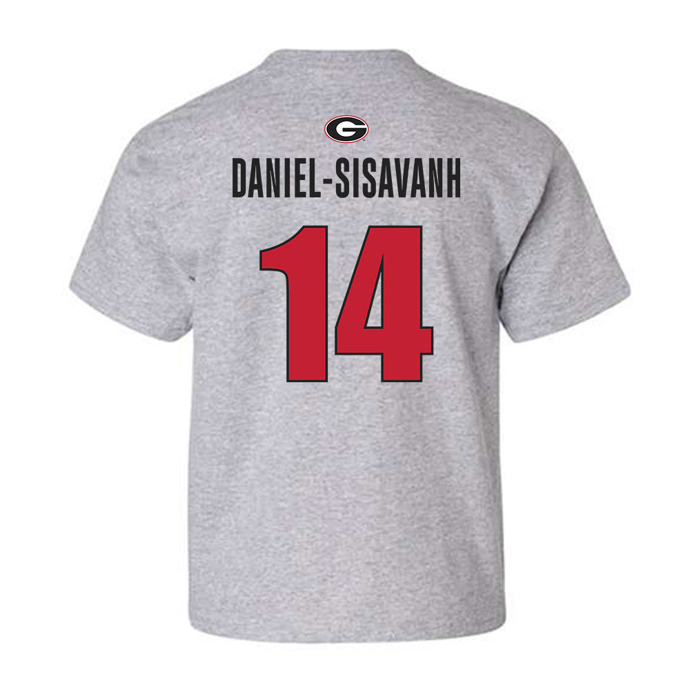 Georgia - NCAA Football : David Daniel-Sisavanh - Classic Shersey Youth T-Shirt-1