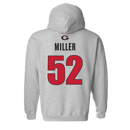 Georgia - NCAA Football : Christen Miller - Classic Shersey Hooded Sweatshirt-1