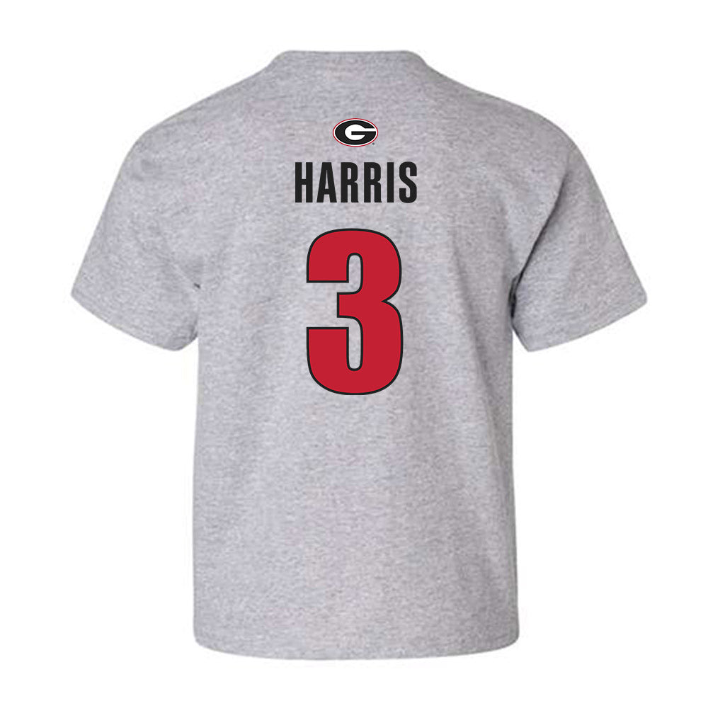 Georgia - NCAA Baseball : Zach Harris - Classic Shersey Youth T-Shirt-1