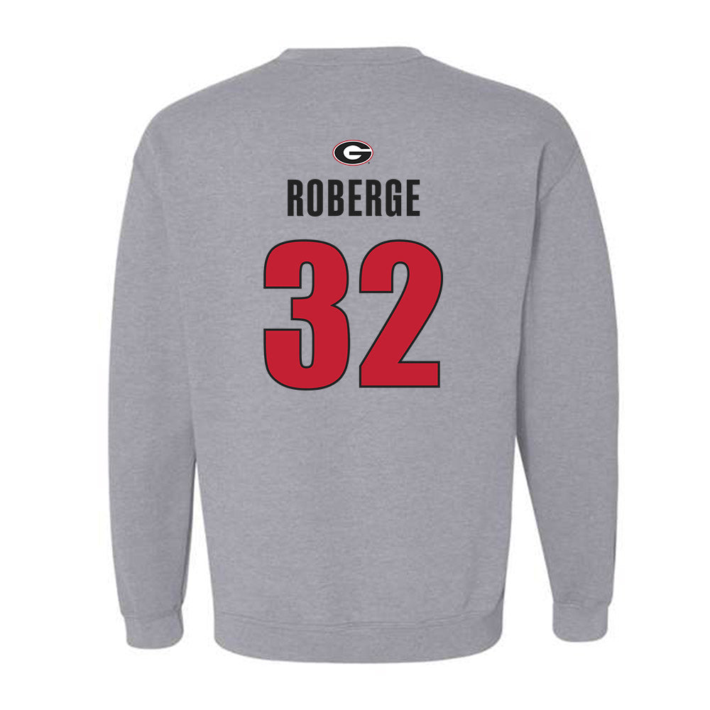 Georgia - NCAA Baseball : Joshua Roberge - Classic Shersey Crewneck Sweatshirt-1