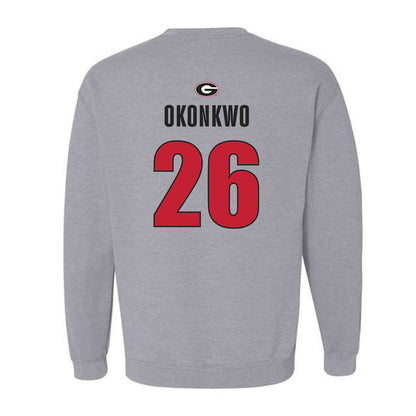 Georgia - NCAA Football : Daniel Okonkwo - Classic Shersey Crewneck Sweatshirt-1