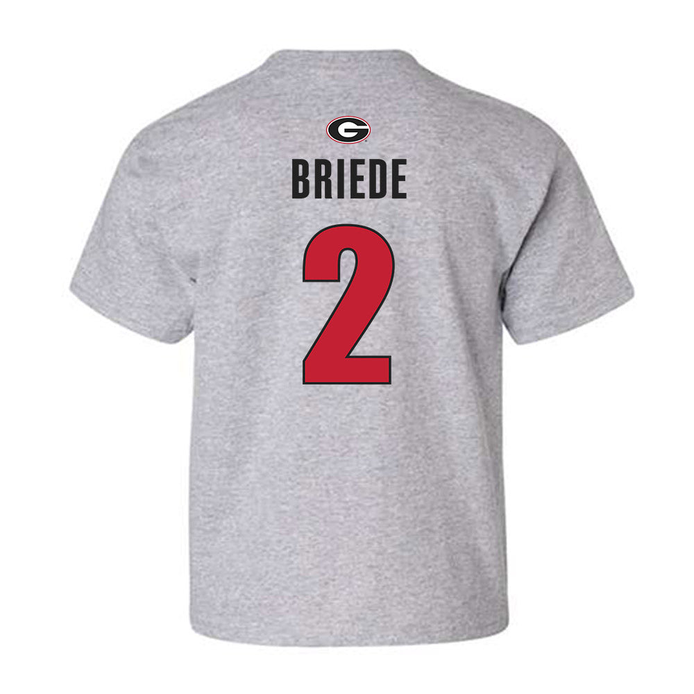 Georgia - NCAA Women's Soccer : Olivia Briede - Classic Shersey Youth T-Shirt-1