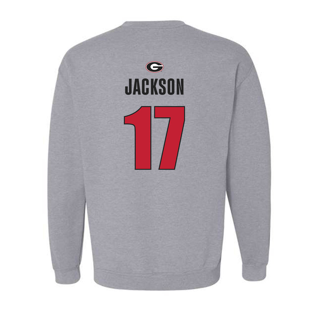 Georgia - NCAA Women's Soccer : Cayla Jackson - Classic Shersey Crewneck Sweatshirt-1