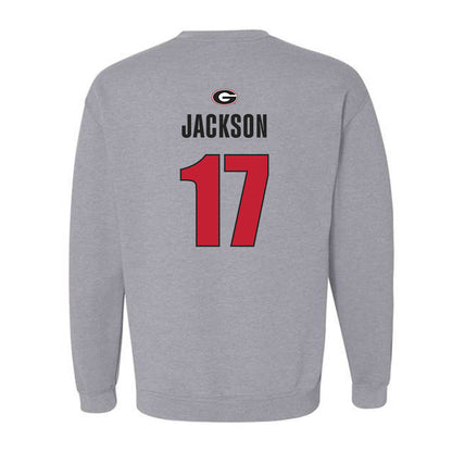 Georgia - NCAA Women's Soccer : Cayla Jackson - Classic Shersey Crewneck Sweatshirt-1