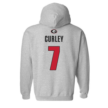 Georgia - NCAA Baseball : Brian Curley - Classic Shersey Hooded Sweatshirt-1