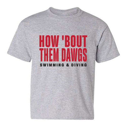 Georgia - NCAA Men's Swimming & Diving : Tommy-lee Camblong - Classic Shersey Youth T-Shirt-0