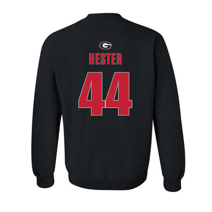 Georgia - NCAA Football : Patrick Hester - Classic Shersey Crewneck Sweatshirt-1
