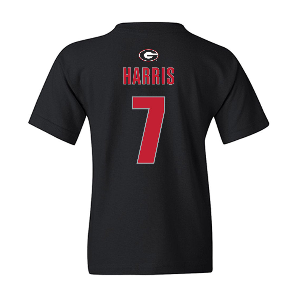 Georgia - NCAA Football : Daniel Harris - Classic Shersey Youth T-Shirt-1