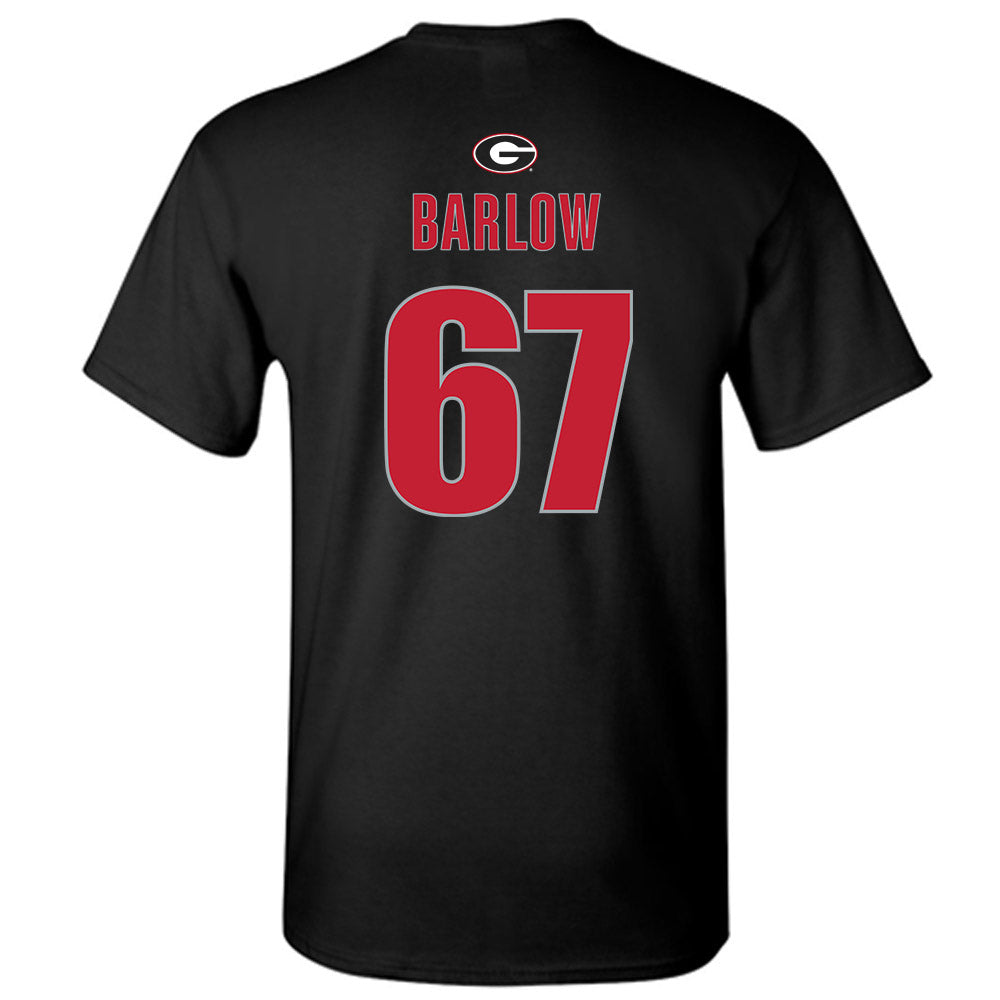 Georgia - NCAA Football : Clinton Barlow - Classic Shersey T-Shirt-1