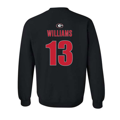 Georgia - NCAA Football : Tyler Williams - Classic Shersey Crewneck Sweatshirt-1