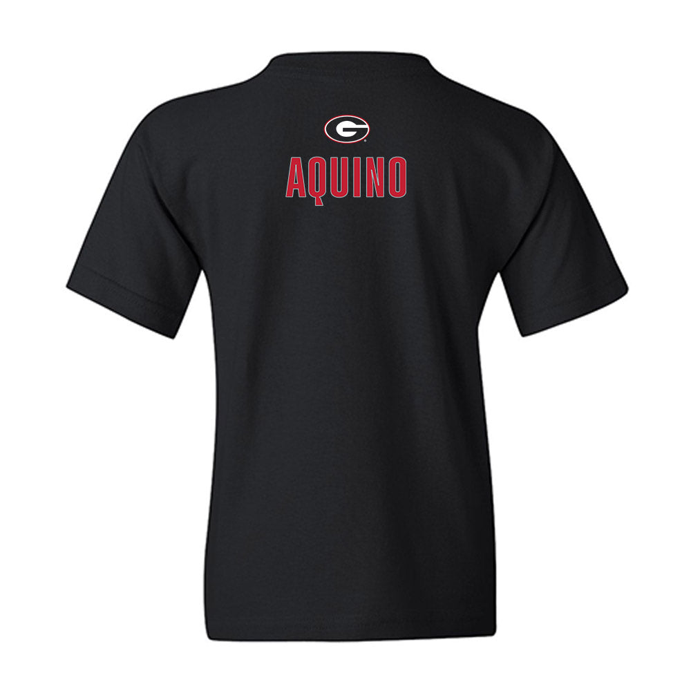 Georgia - NCAA Women's Gymnastics : Nyla Aquino - Classic Shersey Youth T-Shirt-1