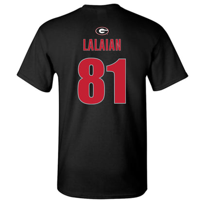 Georgia - NCAA Football : David Lalaian - Classic Shersey T-Shirt-1