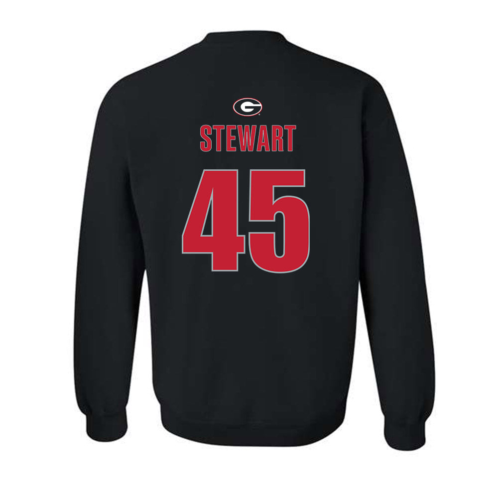 Georgia - NCAA Baseball : Bradley Stewart - Classic Shersey Crewneck Sweatshirt-1