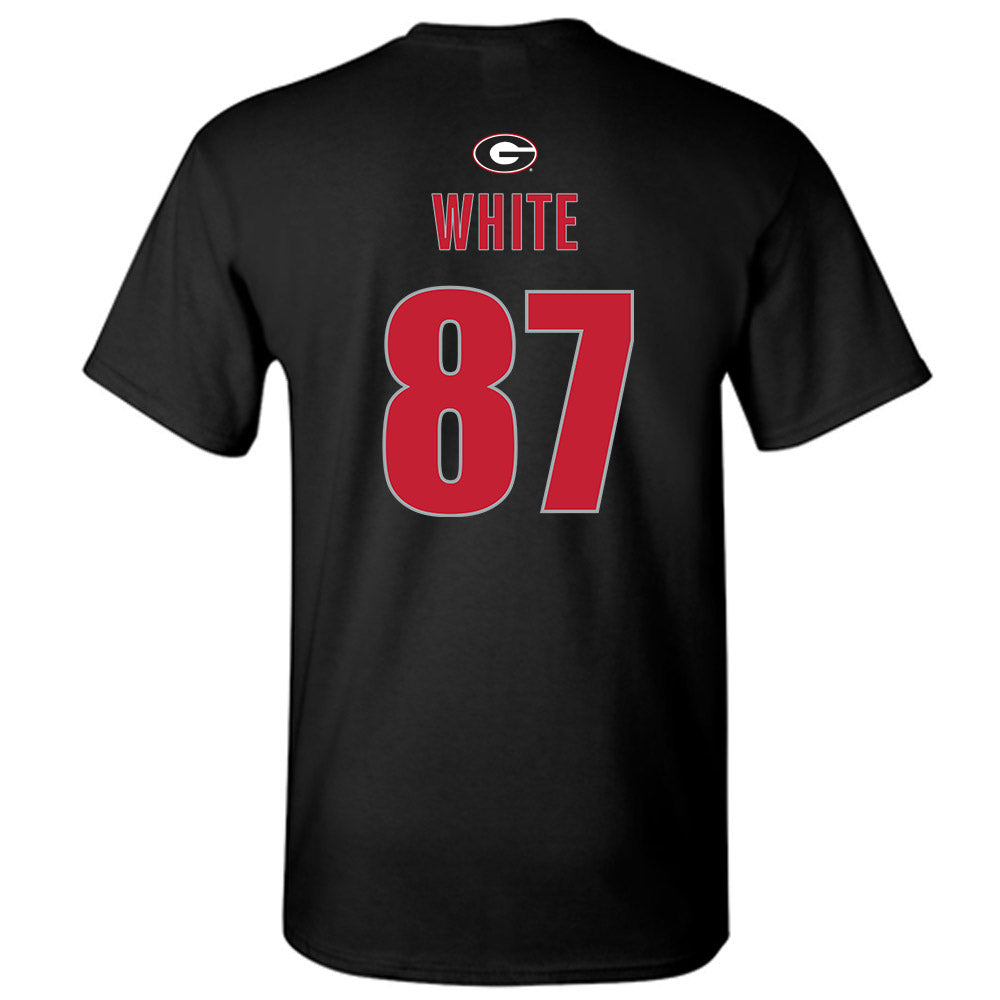 Georgia - NCAA Football : Jordan White - Classic Shersey T-Shirt-1