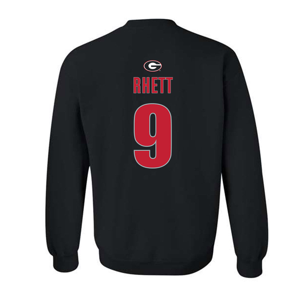 Georgia - NCAA Football : Justyn Rhett - Classic Shersey Crewneck Sweatshirt-1