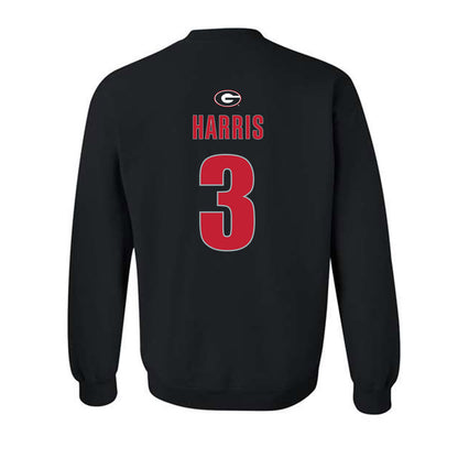 Georgia - NCAA Baseball : Zach Harris - Classic Shersey Crewneck Sweatshirt-1