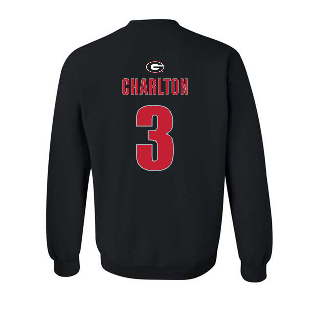 Georgia - NCAA Softball : Tyah Charlton - Classic Shersey Crewneck Sweatshirt-1