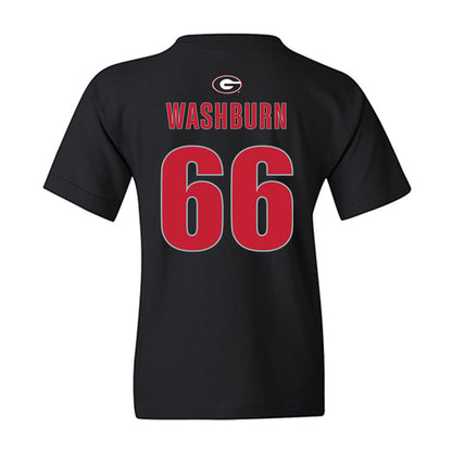 Georgia - NCAA Football : Jonathan Washburn - Classic Shersey Youth T-Shirt-1