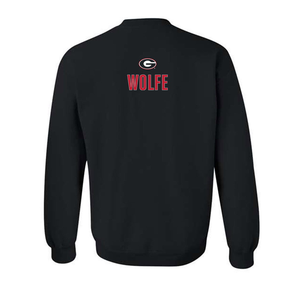 Georgia - NCAA Men's Track & Field : Zavien Wolfe - Classic Shersey Crewneck Sweatshirt-1