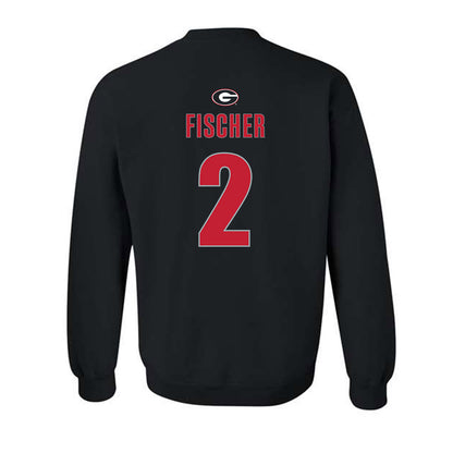 Georgia - NCAA Women's Volleyball : Sophie Fischer - Classic Shersey Crewneck Sweatshirt-1