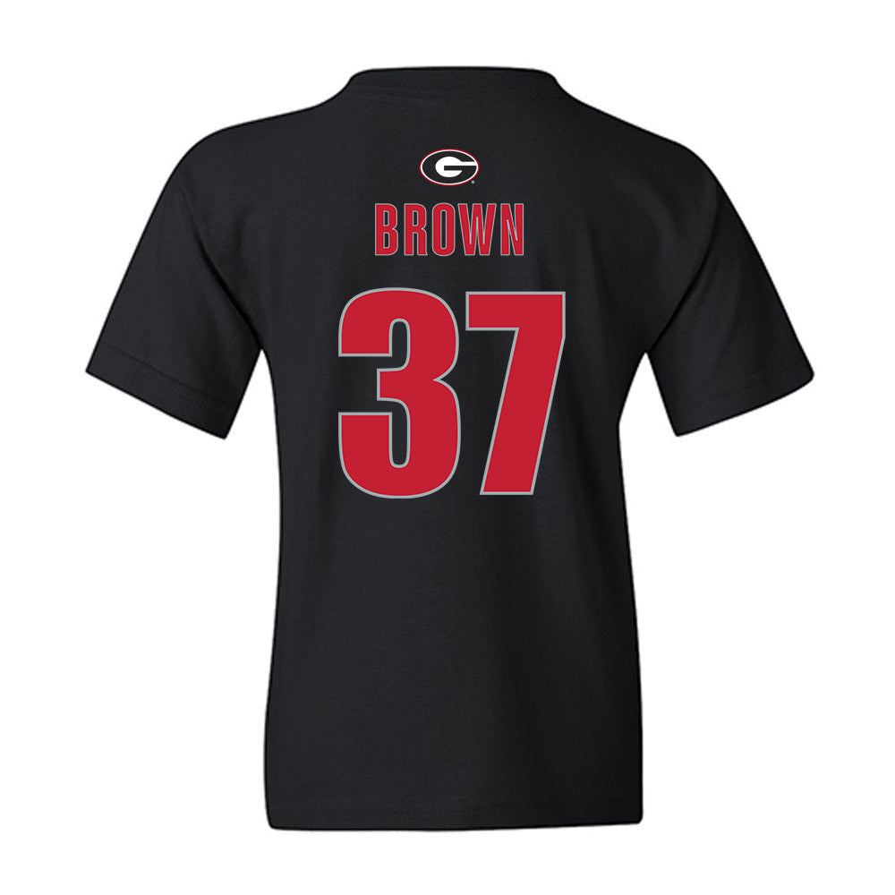 Georgia - NCAA Baseball : Zachary Brown - Classic Shersey Youth T-Shirt-1