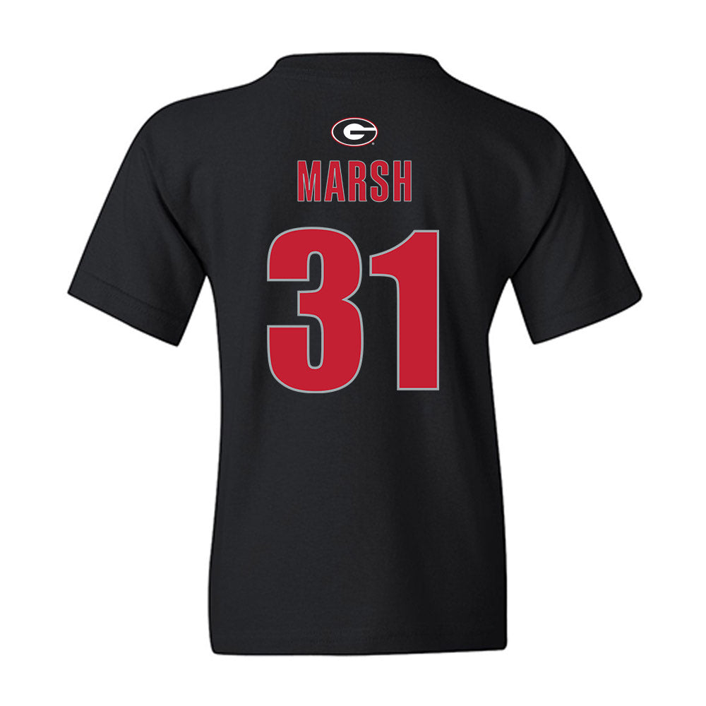 Georgia - NCAA Baseball : Chandler Marsh - Classic Shersey Youth T-Shirt-1