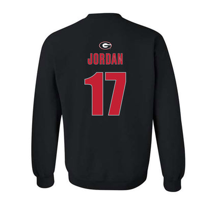 Georgia - NCAA Baseball : Logan Jordan - Classic Shersey Crewneck Sweatshirt-1