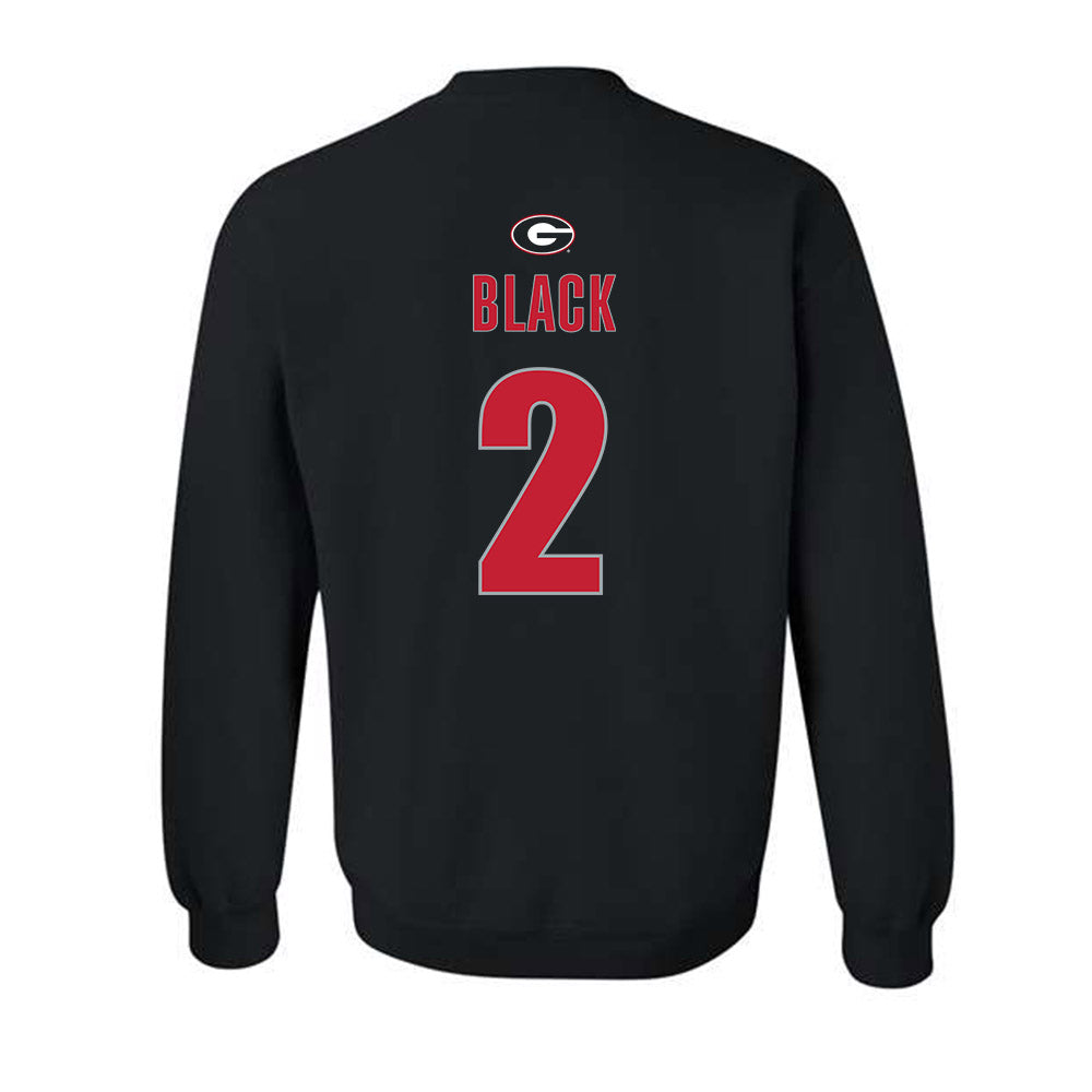 Georgia - NCAA Baseball : Ryan Black - Classic Shersey Crewneck Sweatshirt-1