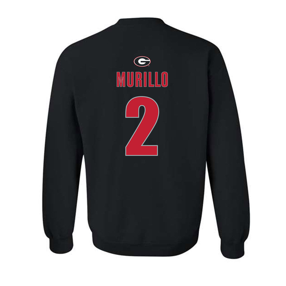 Georgia - NCAA Baseball : Sebastian Murillo - Classic Shersey Crewneck Sweatshirt-1