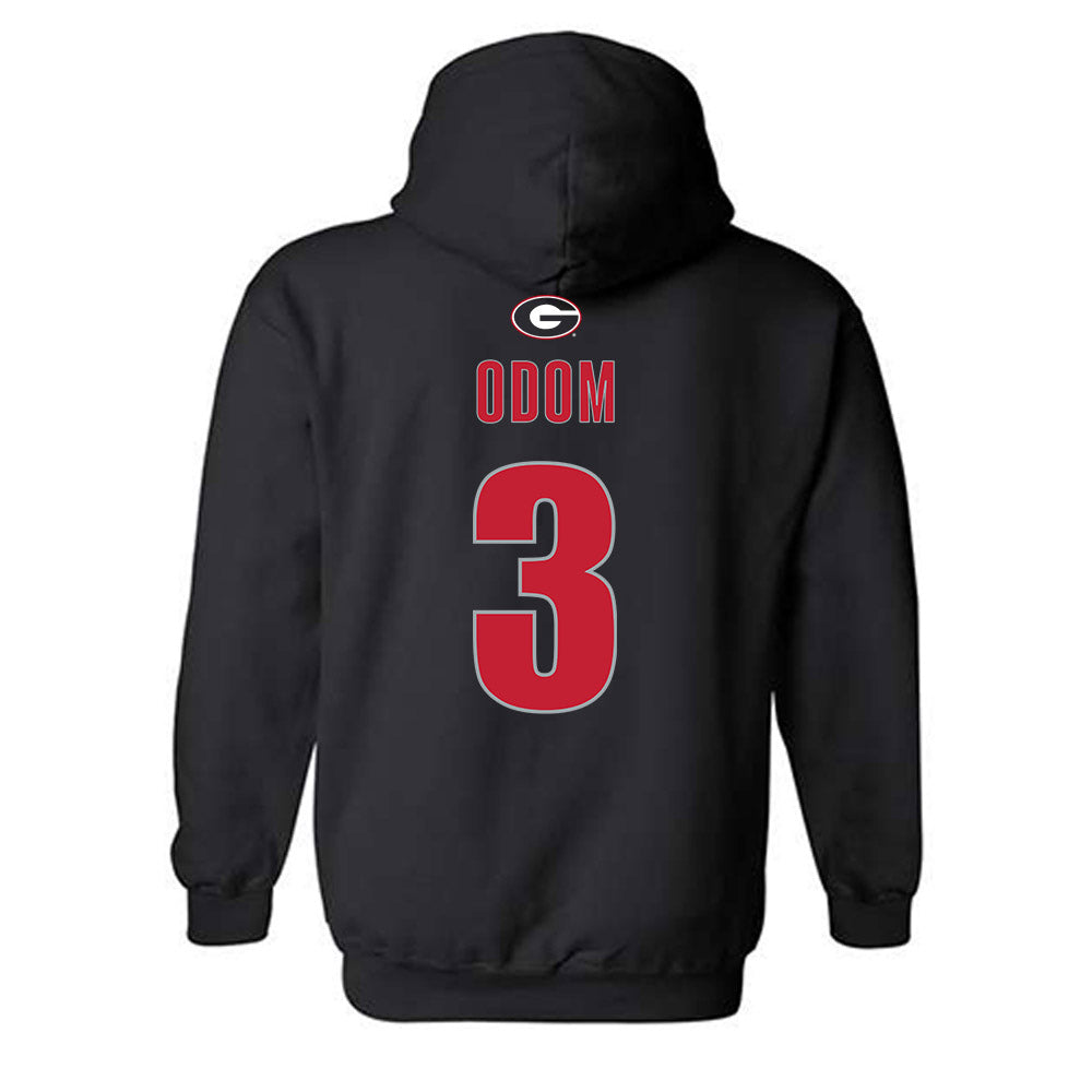 Georgia - NCAA Women's Soccer : Virginia Odom - Classic Shersey Hooded Sweatshirt-1