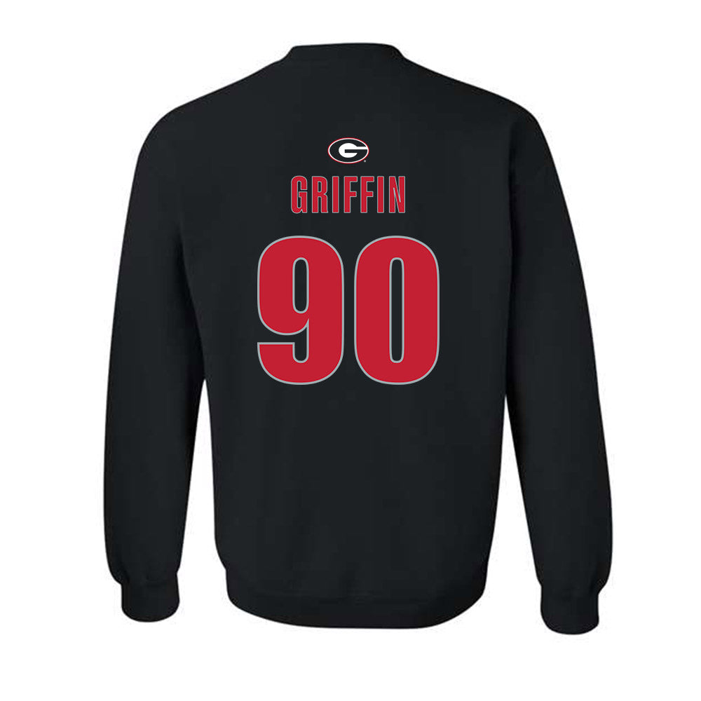 Georgia - NCAA Football : Elijah Griffin - Classic Shersey Crewneck Sweatshirt-1
