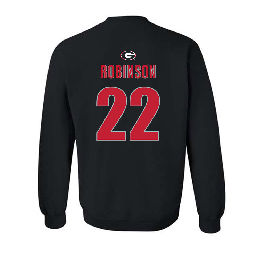 Georgia - NCAA Football : Branson Robinson - Classic Shersey Crewneck Sweatshirt-1