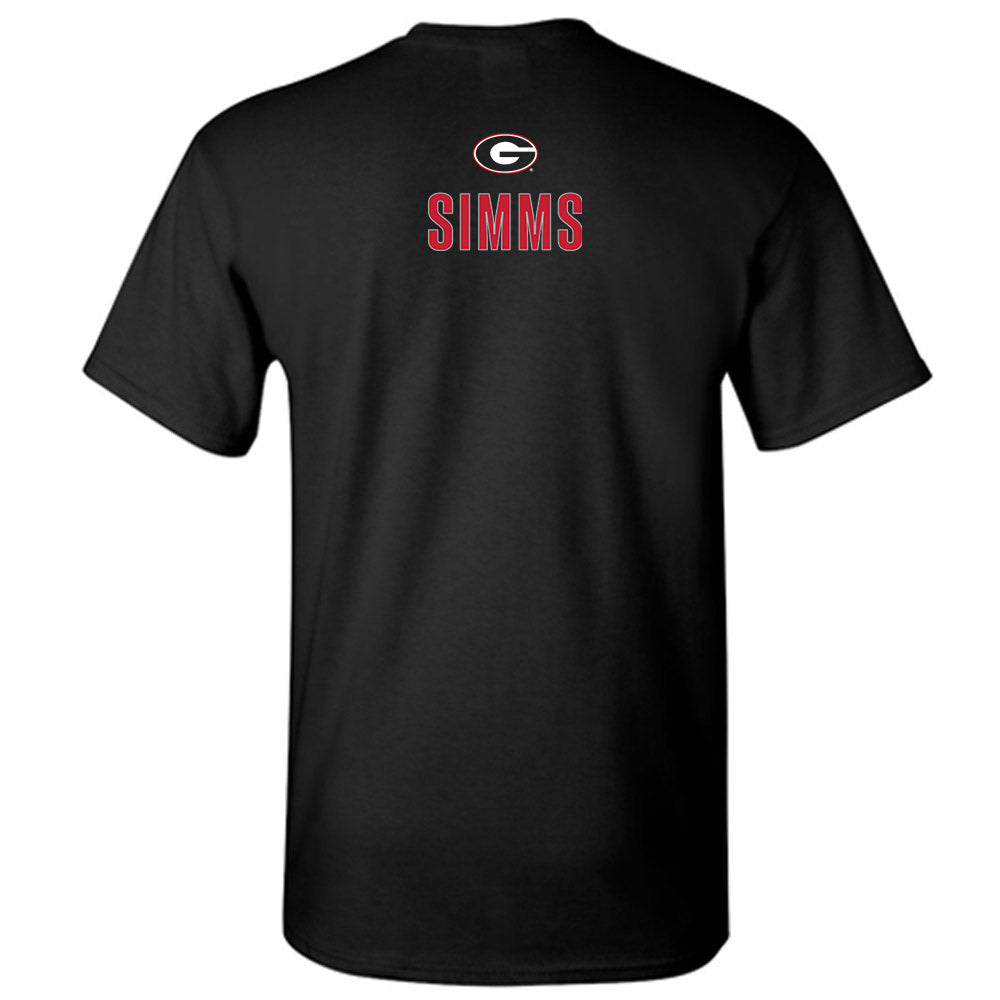 Georgia - NCAA Men's Track & Field : Jonathan Simms - Classic Shersey T-Shirt-1